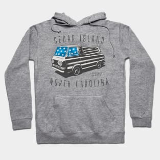 Cedar Island Summertime Vacationing in NC Hoodie